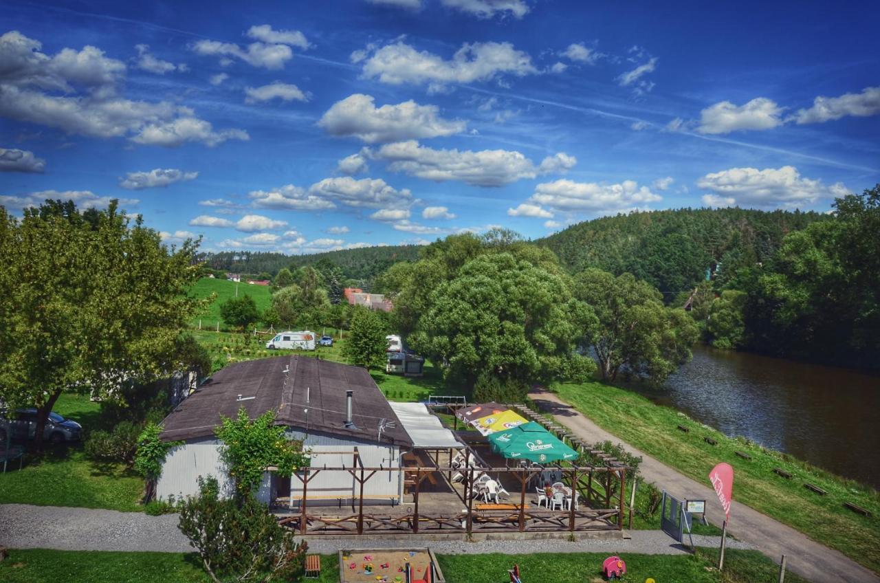 Hotel Camping Prima Týn nad Vltavou Exterior foto