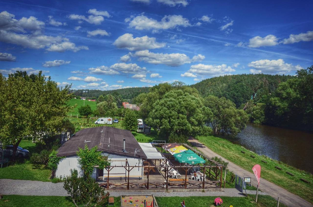 Camping Prima Týn nad Vltavou Exterior foto